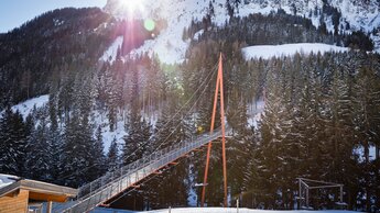 Baumzipfelweg und Golden Gate Bridge der Alpen | © saalbach.com, Mirja Geh